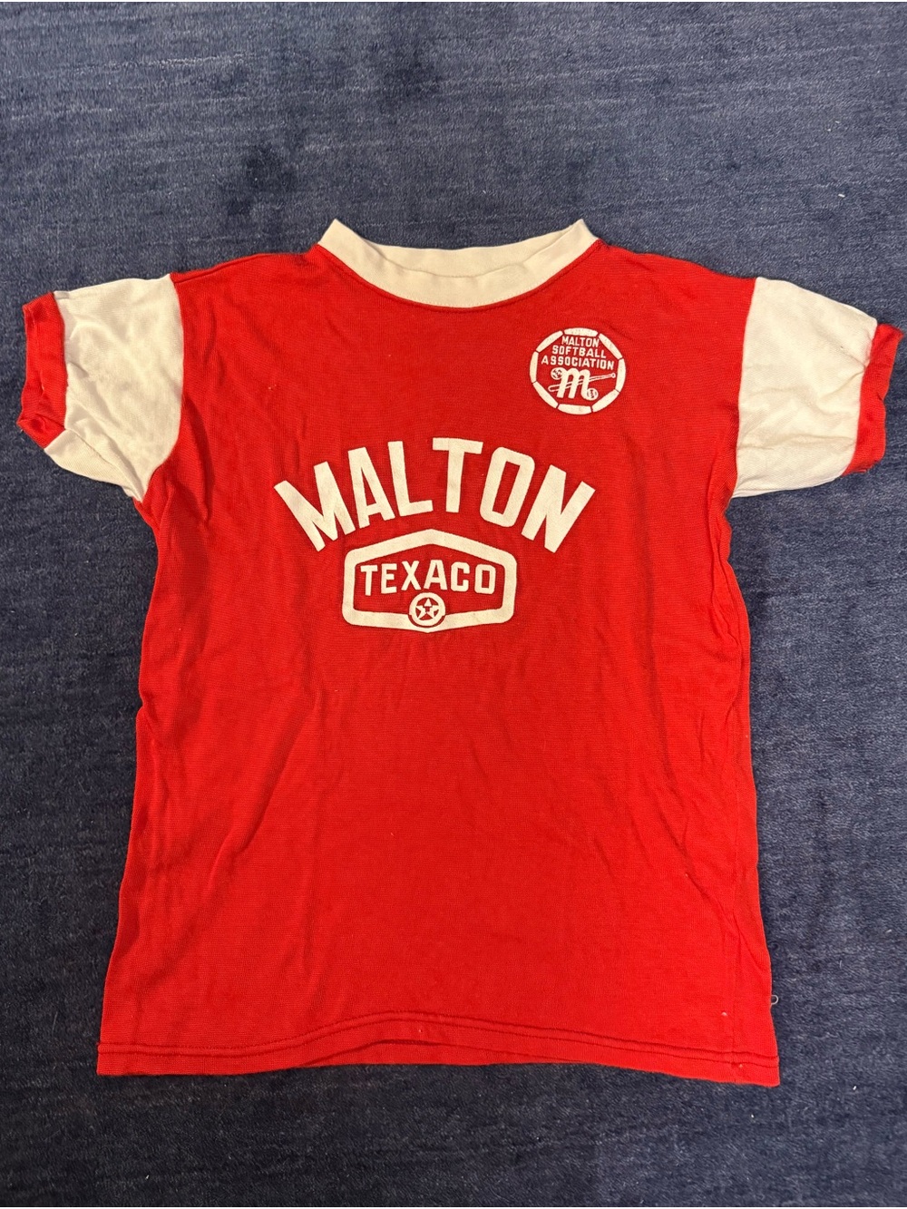 Vintage Texaco Ringer Tee